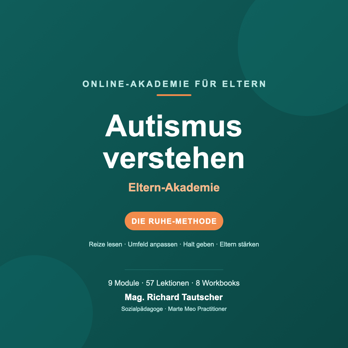 Autismus verstehen – Eltern-Akademie