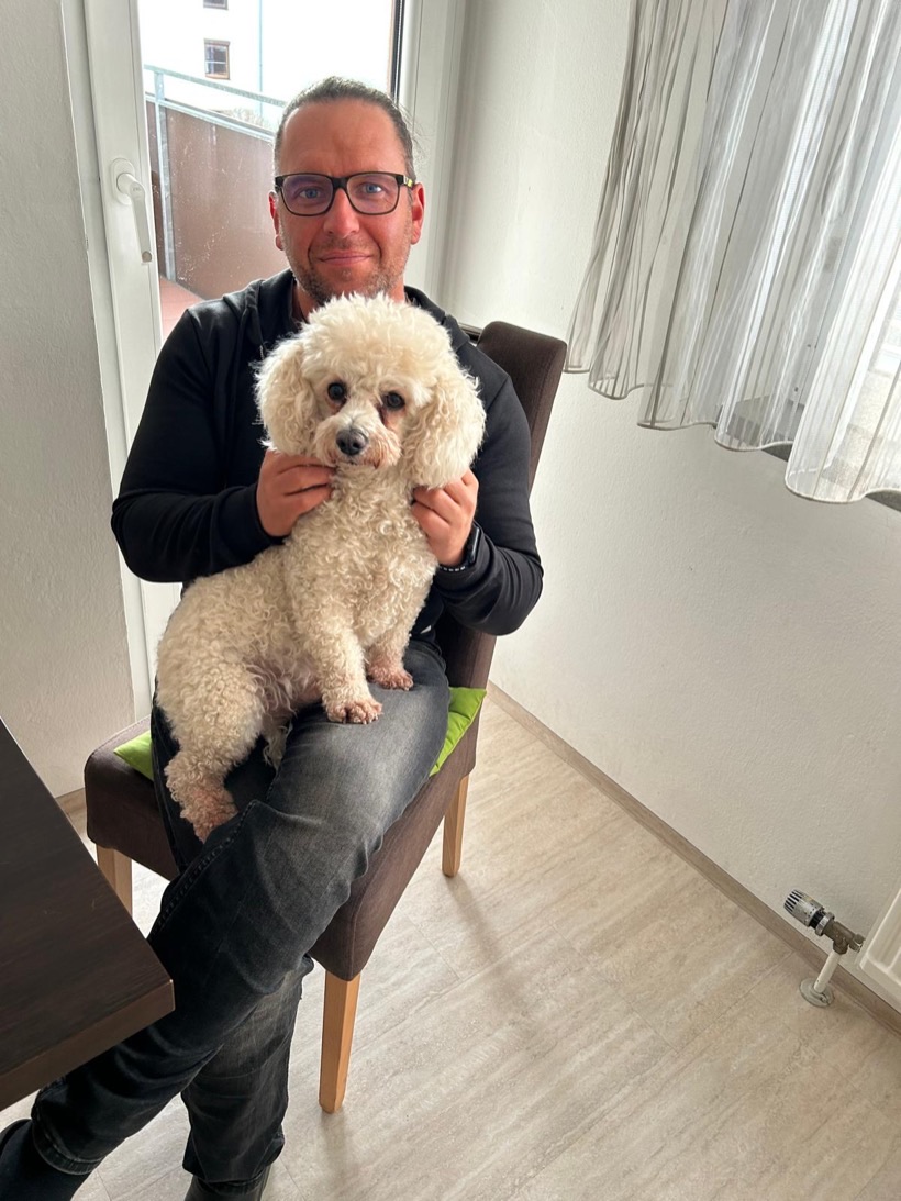 Mag. Richard Tautscher mit Hund