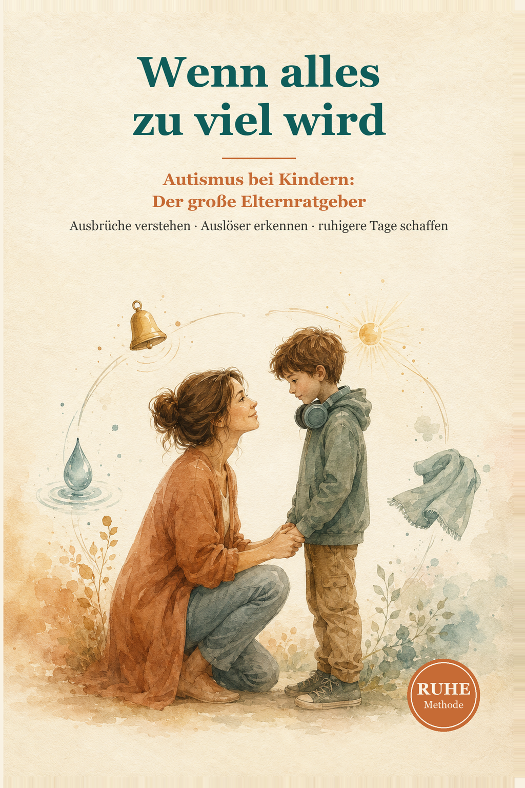 Buchcover: Wenn alles zu viel wird – Autismus bei Kindern